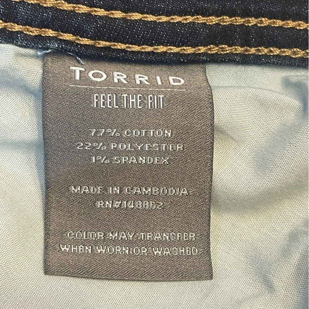 Torrid Luxe Slim Boot Jean